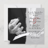 Invitation Mariage Rings Mariage+invitation (Devant)