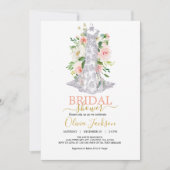 Invitation mariage Robe de douche nuptiale (Devant)