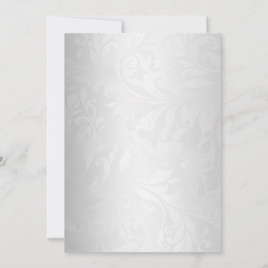 Invitation mariage Robe de douche nuptiale (Dos)