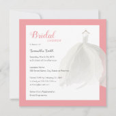 Invitation Mariage robe nuptiale (Devant)