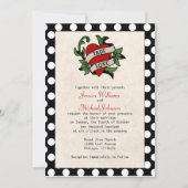 Invitation Mariage Rockabilly (Devant)