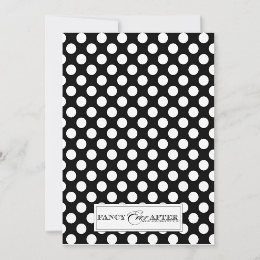 Invitation Mariage Rockabilly (Dos)