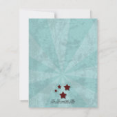 Invitation Mariage Rockabilly, 4,25 x 5,5 mariages (Dos)