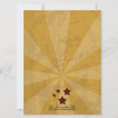 Invitation Mariage Rockabilly, 6,5 x 8,75 mariage (Dos)