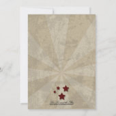 Invitation Mariage Rockabilly, mariage 5x7 (Dos)