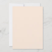 Invitation Mariage Romance Fleur Mauve Douce (Dos)