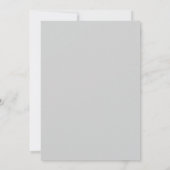 Invitation Mariage Romance Florale Impressionniste Bleue (Dos)