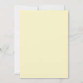 Invitation Mariage Romance Florale Pastel (Dos)