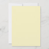Invitation Mariage Romance Ovale Fleur Teal (Dos)