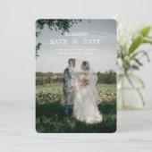 Invitation Mariage romantique à Florence en Italie (Debout devant)