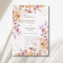 Mariage Romantique au Jardin Botanique Floral d'Au
