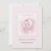 Invitation Mariage rose (Devant)