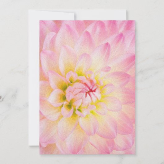 Invitation Mariage rose (Dos)