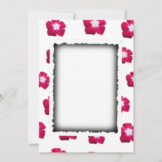 Invitation mariage rose (Devant)