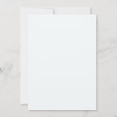 Invitation Mariage Rose Aquamarine (Dos)