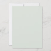 Invitation Mariage Rose Corail Mousse de Mer (Dos)