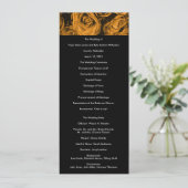 Invitation Mariage Rose Dorée (Debout devant)
