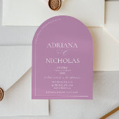 Invitation Mariage rose Dusty moderne