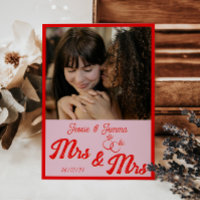 Mariage rose et rouge lesbienne Photo Enregistrer 