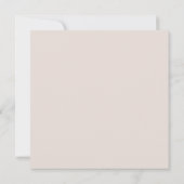 Invitation Mariage rose Lily (Dos)