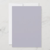 Invitation Mariage Rose Luxueuse Plum (Dos)