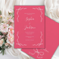 Mariage Rose Pétale Rose Vintage Dessinée à la Mai