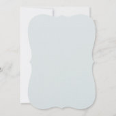 Invitation Mariage Rose Poussiéreuse Rose Bleu Clair (Dos)