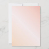 Invitation Mariage rose rose rose rose rose rose rose rose (Dos)