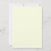 Invitation Mariage Rose Saumon Mousse de Mer (Dos)