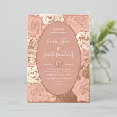 Invitation Mariage Roses Roses Roses roses (Debout devant)