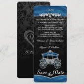 Invitation Mariage Royal de Conte de Fées (Devant / Derrière)