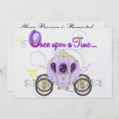 Invitation Mariage royal / Parti 3 - SRF (Devant / Derrière)