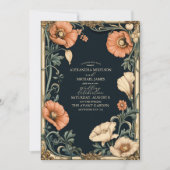Invitation Mariage royal victorien Mariage floral Whimsical (Devant)