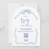 Invitation Mariage RSVP de la photo sous-jacente de l'arc des (Dos)