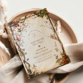 Invitation Mariage Rustic Berry Branch