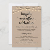 Invitation Mariage Rustique en Elopement, Célébration de Féli (Devant)