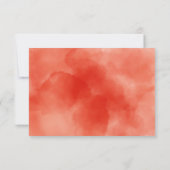 Invitation Mariage rustique en forme de coeur (Dos)