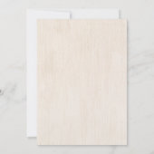 Invitation Mariage Rustique Floral Bois Marsala Bourgogne Ent (Dos)