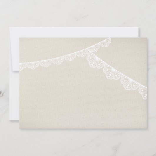 Invitation MARIAGE RUSTIQUE INVITER mignon mâle jarre amour c (Dos)