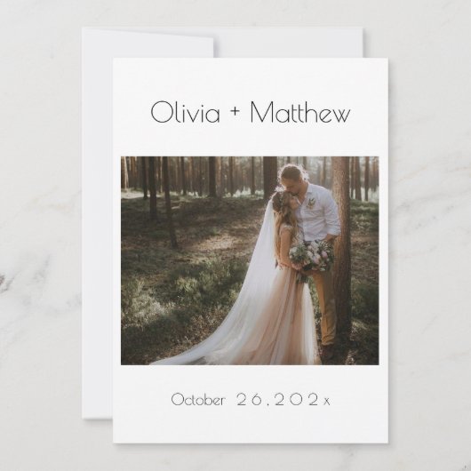 Invitation Mariage rustique Mariage Boho Eucalyptus Elégant (Dos)