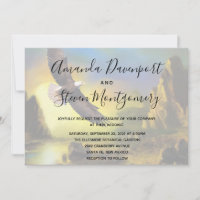 Mariage rustique panoramique patriotique à l'aigle