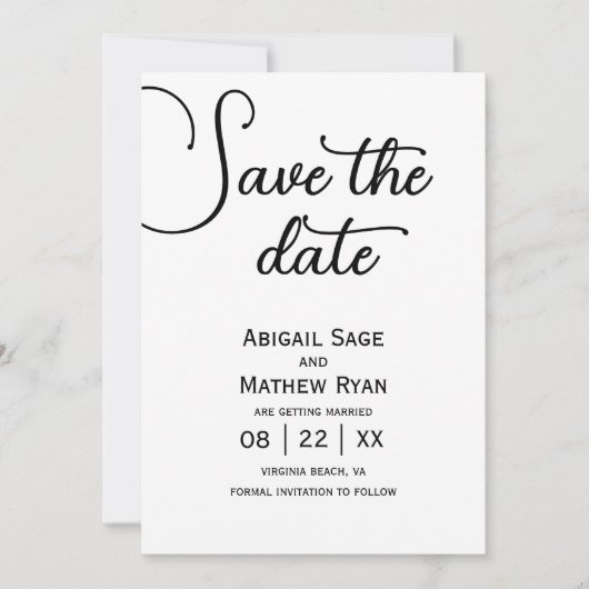 Invitation Mariage Sauvez la date Paris Tour Eiffel, Ballons (Devant)