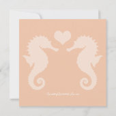 Invitation Mariage Seaside Sparkle et Sunset Dreams (Dos)