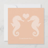 Invitation Mariage Seaside Sparkle et Sunset Dreams (Dos)