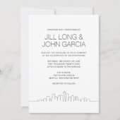 Invitation Mariage Seattle (Devant)