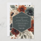 Invitation Mariage Sienne Ethéré (Devant)