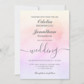 Invitation Mariage simple esthétique simple (Devant)