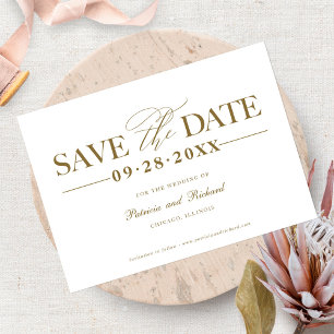 Invitation Mariage Simple Et Design Enregistrer La Date Non P