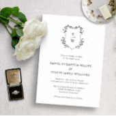 Invitation Mariage simple et élégant