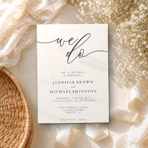 Invitation Mariage Simple Minimaliste Nous Faisons Annonce Ma